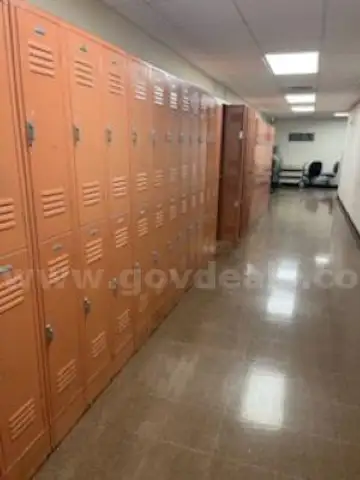 Lot of 20 - 2 Person Metal Locker with Angled Top