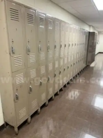 Lot of 20 - 2 Person Metal Locker