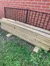 lot of miscellaneous cut off pressure treated lumber