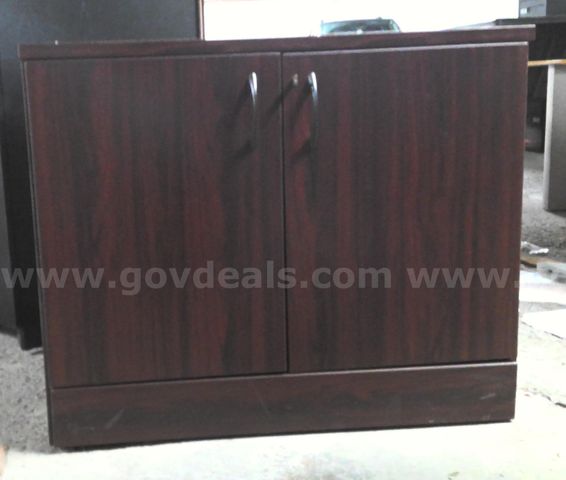 Small Locking Wooden Hutch