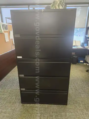 6 Filing Cabinets
