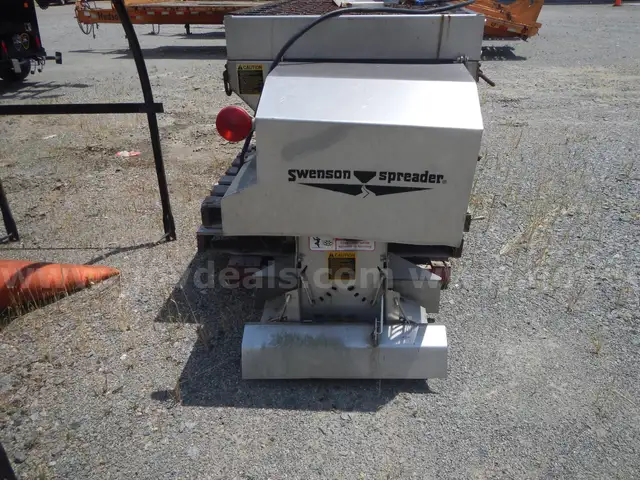 Swenson Stainless Steel Electric Salt Spreader.