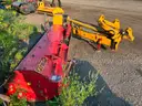 CASE MAXXUM PRO 110 AG. TRACTOR comes with many attachments.