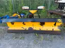 2012 FORD F550 CREW CAB W/ DUMP BODY, SPREADER AND PLOW 4X4