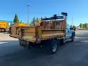 2012 FORD F550 CREW CAB W/ DUMP BODY, SPREADER AND PLOW 4X4