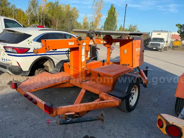 VERMAC RETRACTABLE CAMERA TRAILER/Without camera