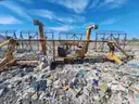 40 FOOT AUTOMATIC TARP ROLLER for use in Landfills