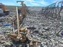 40 FOOT AUTOMATIC TARP ROLLER for use in Landfills