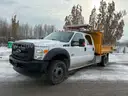 2012 FORD F550 CREW CAB LANDSCAPE BODY 2WD