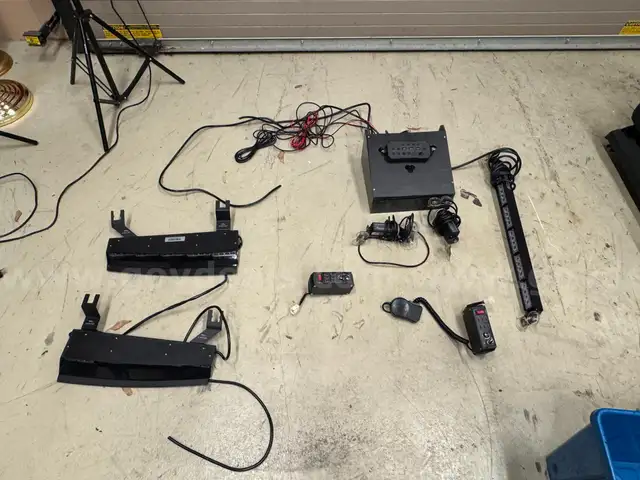 Assortment of Lights And Sirens