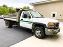 2006 GMC Sierra 3500 Dump Truck 4WD 6.6L V8 OHV 32V Turbo Diesel