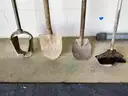 Lot of Long-Handled Digging Tools