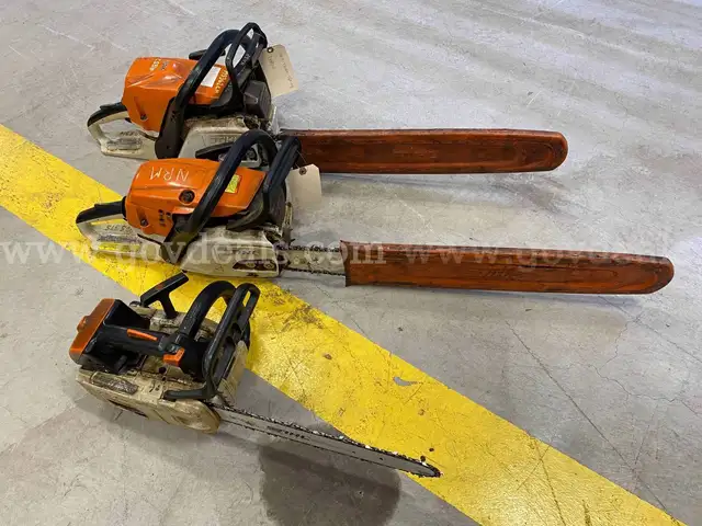 Lot of Stihl Chainsaws