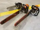 Lot of Stihl Chainsaws