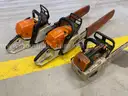 Lot of Stihl Chainsaws