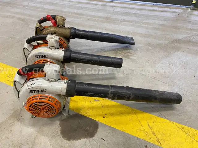 Lot of Stihl Blowers