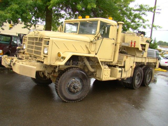 1984 Am General 6 X 6 Wrecker Model # M936 