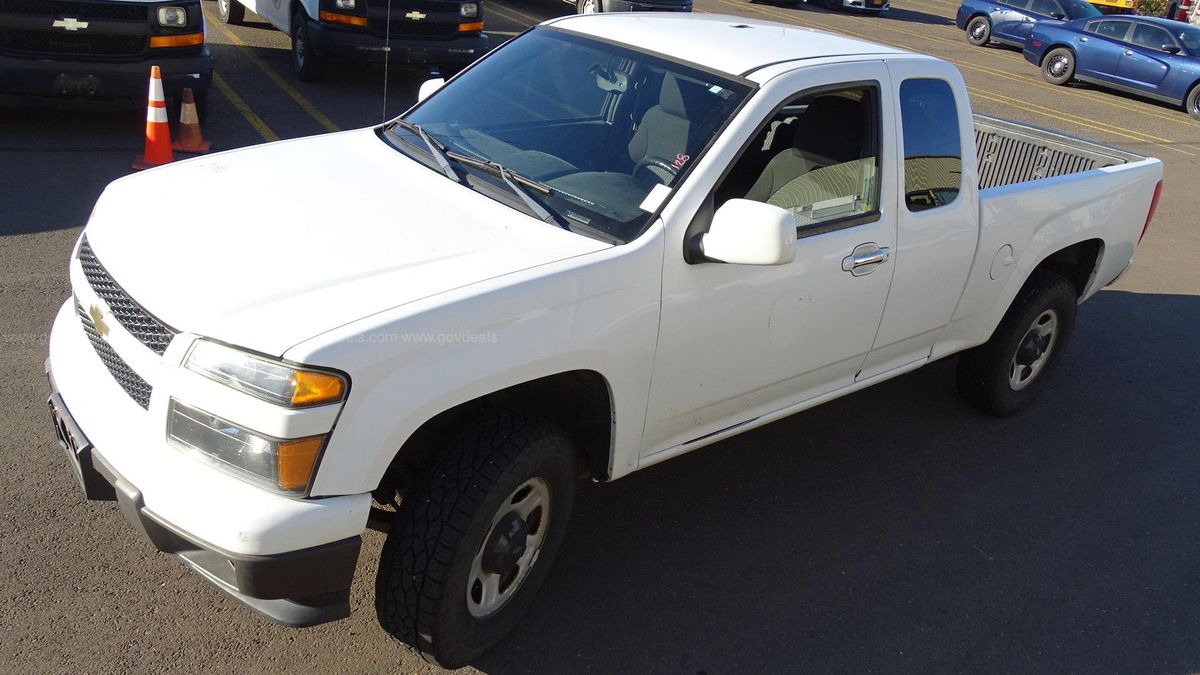 2011 Chevrolet Colorado Ext Cab 4WD | GovDeals