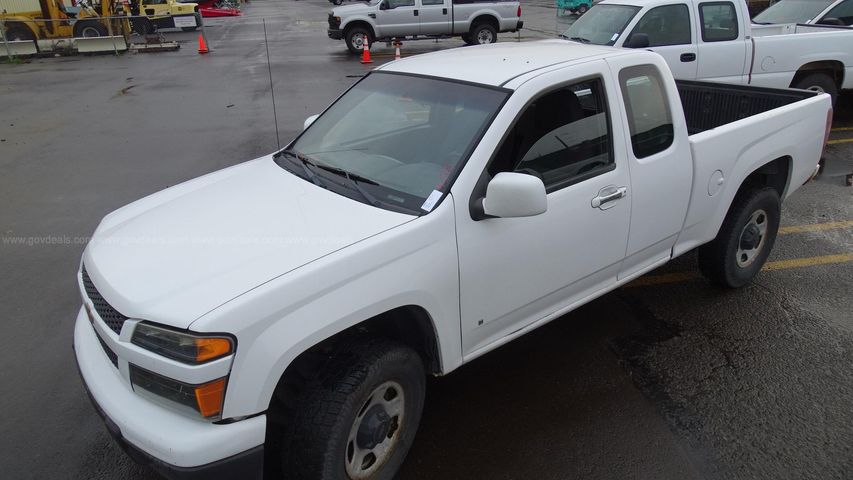 2009 Chevrolet Colorado Ext Cab 4WD | GovDeals