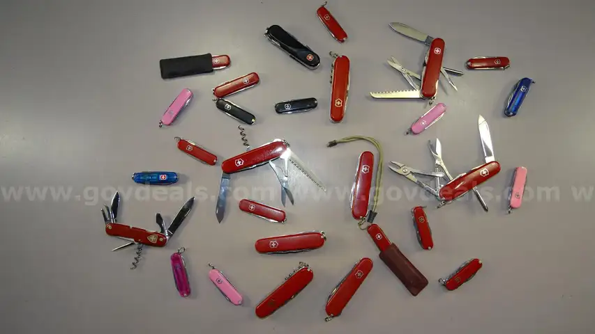 Swiss Army Style Pocket Knives - Shipping Fee $13