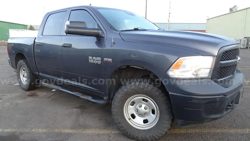 2016 Dodge Ram 1500 Crew Cab 4WD - Retired Police