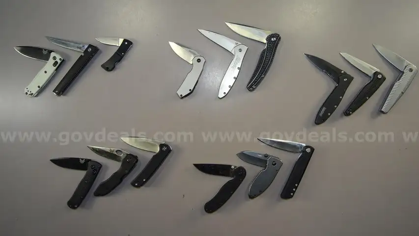 Knife Lot &#x2013;  Kershaw, Benchmade - Shipping Fee $13