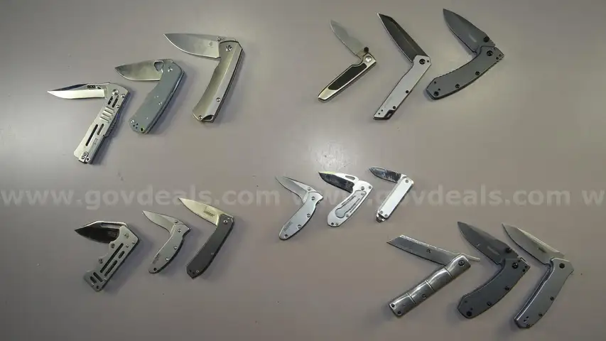 Knife Lot &#x2013;  James, Kershaw - Shipping Fee $13