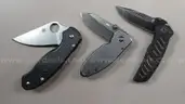 Knife Lot &#x2013;  Kershaw, Spyderco - Shipping Fee $13