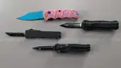 OTF &#x26; Switchblade Knife Lot &#x2013;  No Shipping - Automatics Knives &#x2013; Online -Sale Age 18+yr w/ID
