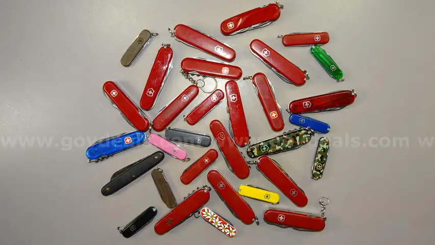 Swiss Army Style Pocket Knives - Shipping Fee $13