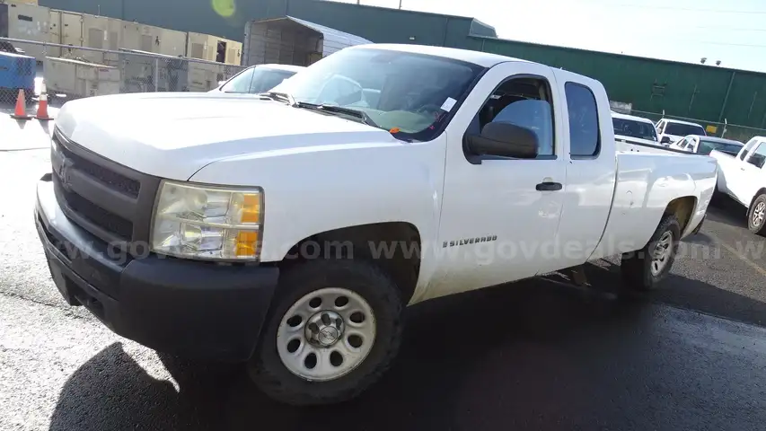 2008 Chevrolet Silverado 1500 Ext Cab 4WD