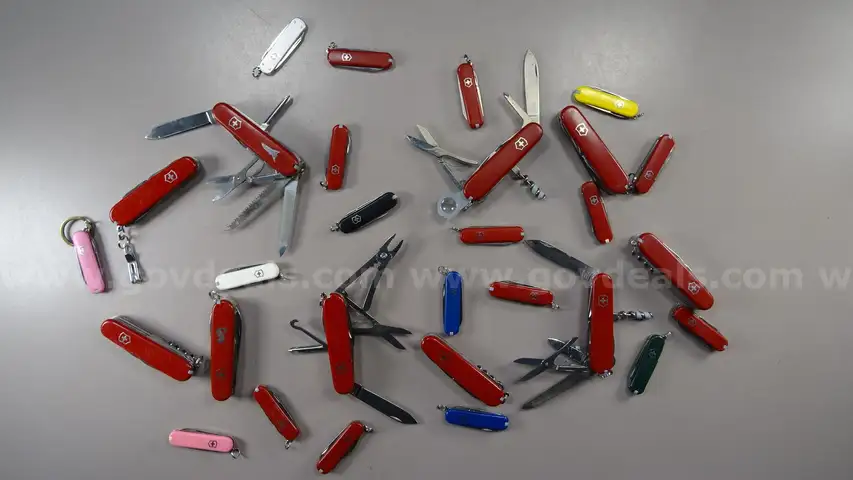 Victorinox Swiss Army Style Pocket Knives - Shipping Fee $13