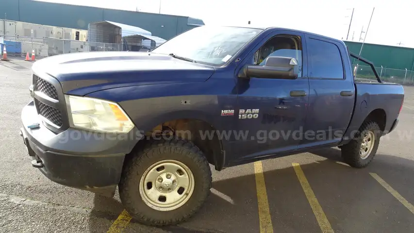2013 Ram 1500 Crew Cab 4WD - Retired Police