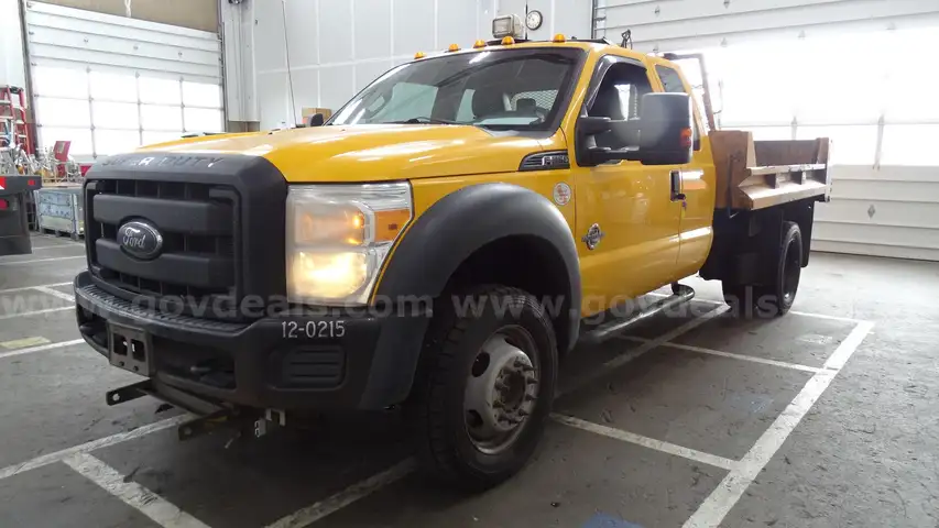 2012 Ford F-550 SD XL Ext Cab Dump Truck DRW 4WD