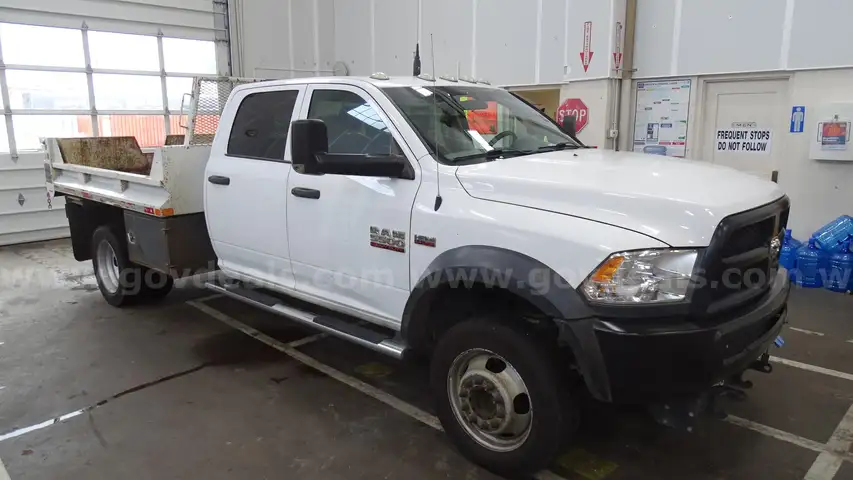 2016 RAM 5500 HD Crew Cab Dump Bed 4WD