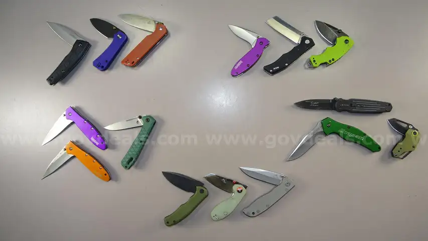 Knife Lot –  Kershaw, Buck - Shipping Fee $13