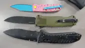 OTF & Switchblade Knife Lot –  No Shipping - Sale Age 18+yr w/ID