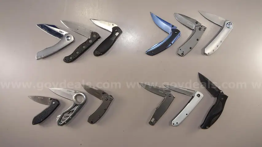 Knife Lot –  Kershaw, Benchmade - Shipping Fee $13