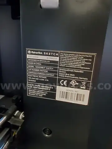 Makerbot sketch 3D printer