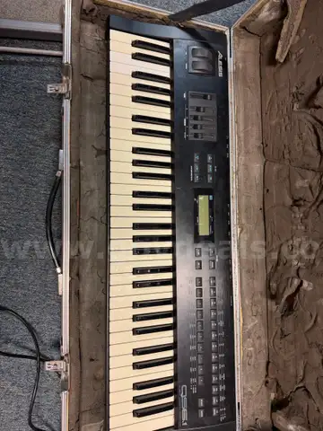 Keyboard and music stand