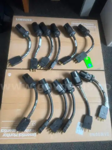 Lot of 12 Power Adapter Stage pins