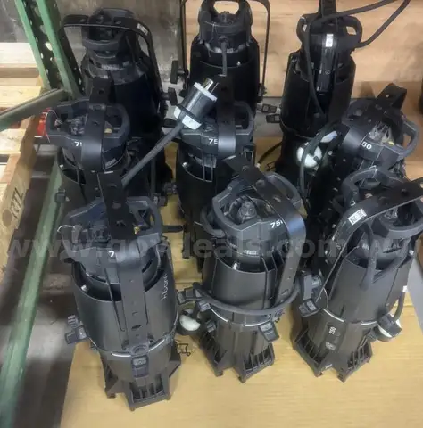 Lot of 9 ETC 19" Ellipsoidal Lights