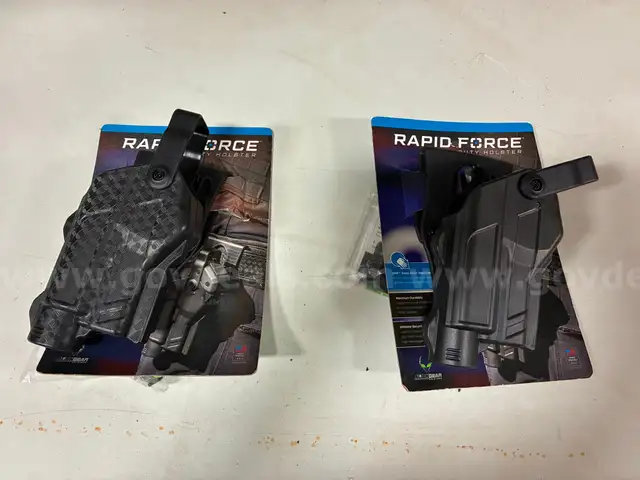 Lot of 2 Alien Gear Rapid Force Level III Holster Glock 19/23