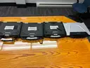 Lot of 8 Toughbooks with models CF-29, CF-30, CF-31, and CF-52.