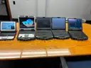 Lot of 5 Toughbooks with Models CF-31 and CF-20.