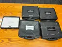 Lot of 5 Toughbooks with Models CF-31 and CF-20.