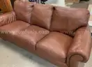 ONE LEATHER COUCH AND 2 RECLINERS