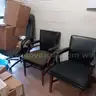 Wood Cabinets, Credenzas, Nightstand and Office Chairs