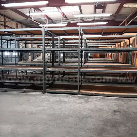 Vertical Shelving and Vertical Wire Spool Racks