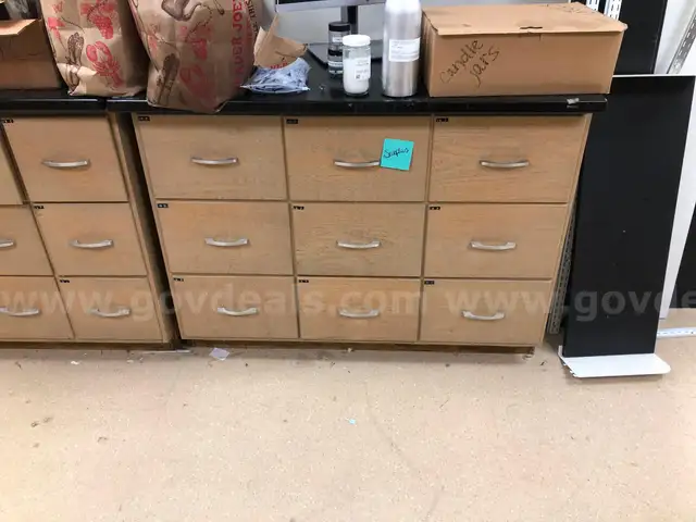 Storage Cabinets (Three)
